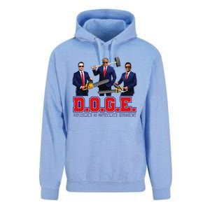 Funny D.O.G.E. (Department Of Government Efficiency) Doge Gift Unisex Surf Hoodie