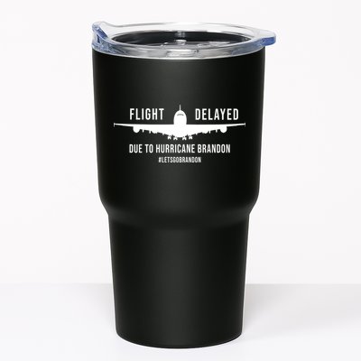 Flight Delayed Due To Hurricane Brandon #LetsGoBrandon Tumbler