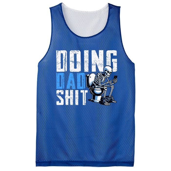 Funny Doing Dad Gifts From Children Mesh Reversible Basketball Jersey Tank