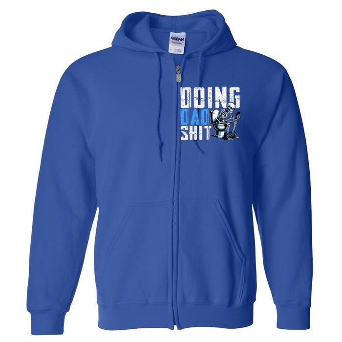 Funny Doing Dad Gifts From Children Full Zip Hoodie