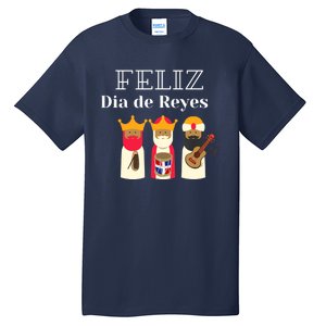 Feliz Día De Los Reyes Dominicanos Tall T-Shirt