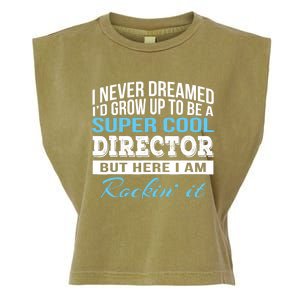 Funny Director Design Appreciation Gift Garment-Dyed Women's Muscle Tee