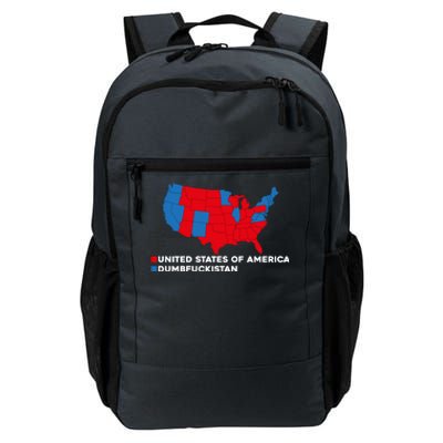 Funny Dumbfuckistan Election Map United States Of America Dumbfuckistan Daily Commute Backpack