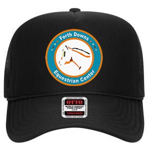 Forth Downs Equestrian Center High Crown Mesh Back Trucker Hat