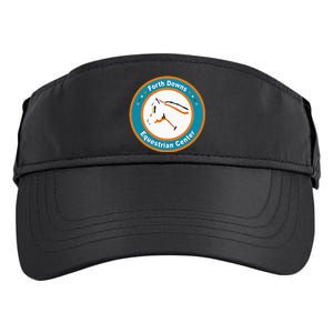 Forth Downs Equestrian Center Adult Drive Performance Visor