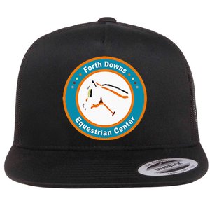 Forth Downs Equestrian Center Flat Bill Trucker Hat