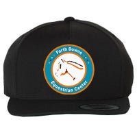 Forth Downs Equestrian Center Wool Snapback Cap