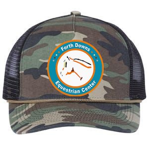 Forth Downs Equestrian Center Retro Rope Trucker Hat Cap