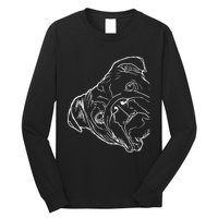 Funny Dog English Bulldog Long Sleeve Shirt