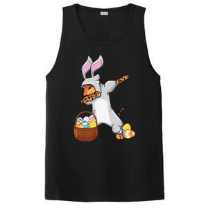 Funny Dabbing Easter Bunny Jaguar Leopard PosiCharge Competitor Tank