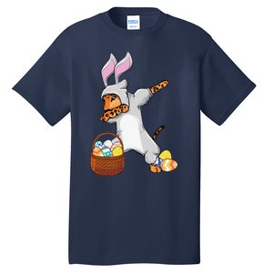 Funny Dabbing Easter Bunny Jaguar Leopard Tall T-Shirt