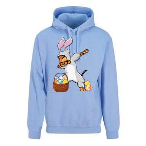 Funny Dabbing Easter Bunny Jaguar Leopard Unisex Surf Hoodie