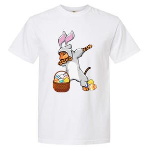 Funny Dabbing Easter Bunny Jaguar Leopard Garment-Dyed Heavyweight T-Shirt