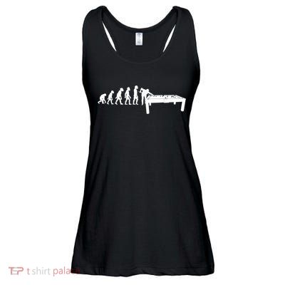 Father's Day Evolution Billiards Sport Gift For Dad Ladies Essential Flowy Tank