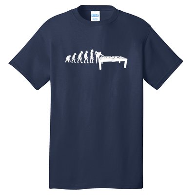 Father's Day Evolution Billiards Sport Gift For Dad Tall T-Shirt