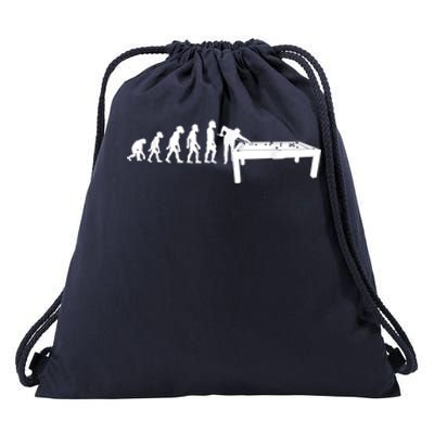 Father's Day Evolution Billiards Sport Gift For Dad Drawstring Bag