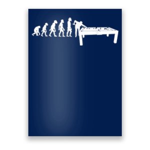 Father's Day Evolution Billiards Sport Gift For Dad Poster