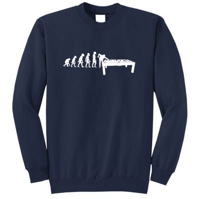 Father's Day Evolution Billiards Sport Gift For Dad Tall Sweatshirt