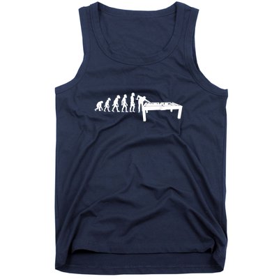 Father's Day Evolution Billiards Sport Gift For Dad Tank Top