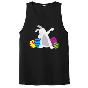 Funny Dabbing Easter Bunny Rabbit For Funny PosiCharge Competitor Tank