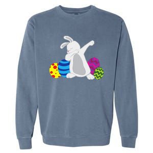 Funny Dabbing Easter Bunny Rabbit For Funny Garment-Dyed Sweatshirt