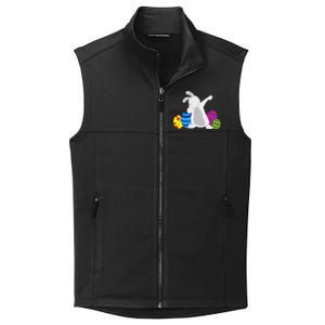 Funny Dabbing Easter Bunny Rabbit For Funny Collective Smooth Fleece Vest