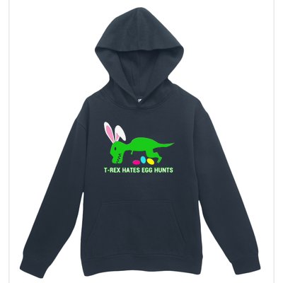 Funny Dinosaur Easter Gift Urban Pullover Hoodie