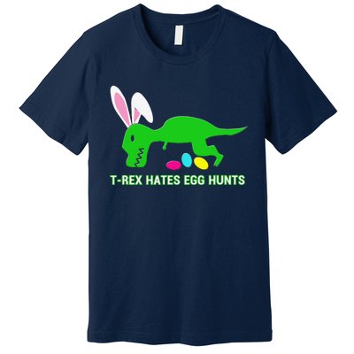 Funny Dinosaur Easter Gift Premium T-Shirt