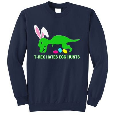 Funny Dinosaur Easter Gift Tall Sweatshirt