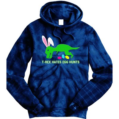 Funny Dinosaur Easter Gift Tie Dye Hoodie