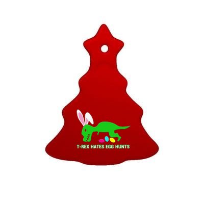 Funny Dinosaur Easter Gift Ceramic Tree Ornament