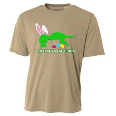 Funny Dinosaur Easter Gift Cooling Performance Crew T-Shirt