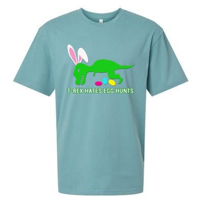 Funny Dinosaur Easter Gift Sueded Cloud Jersey T-Shirt