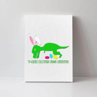 Funny Dinosaur Easter Gift Canvas