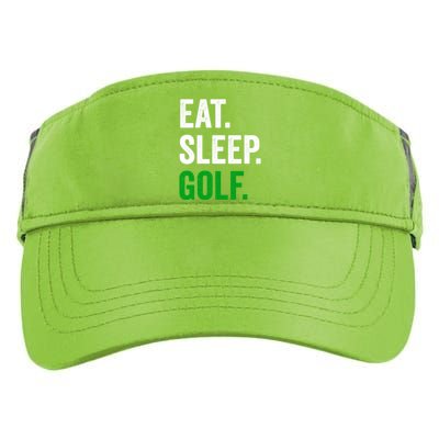 Father's Day Eat Sleep Golf Funny Golf Dad Gift For Dad Adult Drive Performance Visor