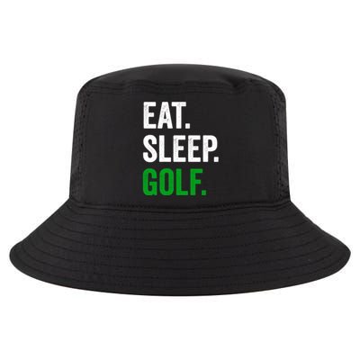 Father's Day Eat Sleep Golf Funny Golf Dad Gift For Dad Cool Comfort Performance Bucket Hat