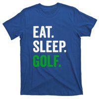 Father's Day Eat Sleep Golf Funny Golf Dad Gift For Dad T-Shirt