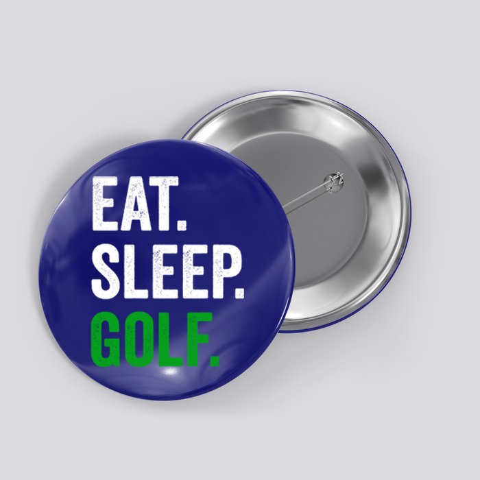 Father's Day Eat Sleep Golf Funny Golf Dad Gift For Dad Button