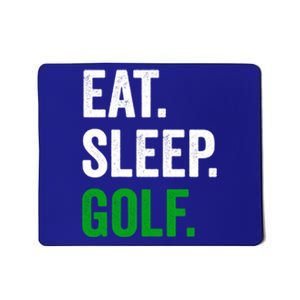 Father's Day Eat Sleep Golf Funny Golf Dad Gift For Dad Mousepad