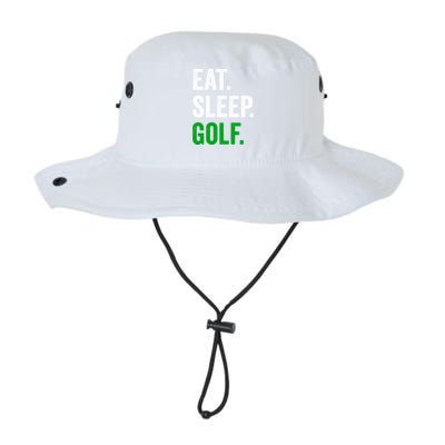 Father's Day Eat Sleep Golf Funny Golf Dad Gift For Dad Legacy Cool Fit Booney Bucket Hat