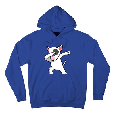 Funny Dabbing English Bull Terrier Dog Birthday Party Gift Funny Gift Hoodie