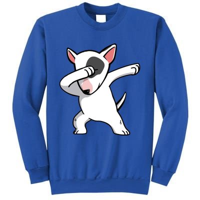 Funny Dabbing English Bull Terrier Dog Birthday Party Gift Funny Gift Sweatshirt