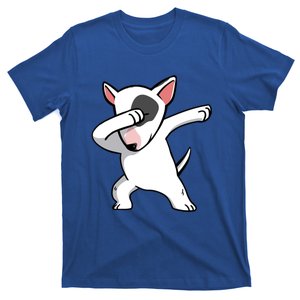 Funny Dabbing English Bull Terrier Dog Birthday Party Gift Funny Gift T-Shirt