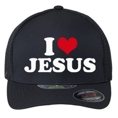 Faithful Devotion Embrace Your Love for Jesus Flexfit Unipanel Trucker Cap