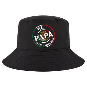 Father Day El Papa Mas Chingon Funny Mexican Dad Cool Comfort Performance Bucket Hat