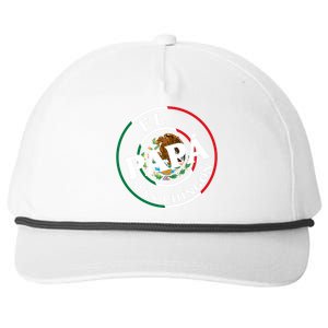 Father Day El Papa Mas Chingon Funny Mexican Dad Snapback Five-Panel Rope Hat