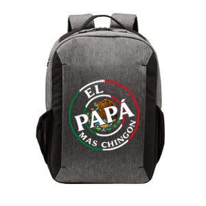 Father Day El Papa Mas Chingon Funny Mexican Dad Vector Backpack