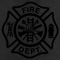 Fire Dept Emblem Badge Firefighter Logo Adult Drive Performance Visor