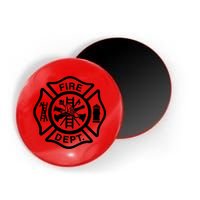 Fire Dept Emblem Badge Firefighter Logo Magnet