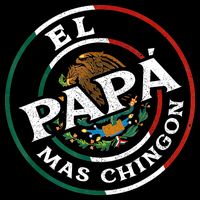 Fathers Day El Papa Mas Chingon Funny Mexican Dad Spanish Womens Tank Top
